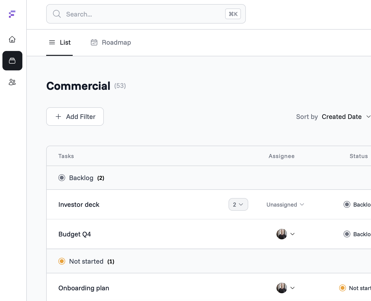 Gratis projektstyringsværktøj dashboard der viser opgaver, milepæle og team collaboration